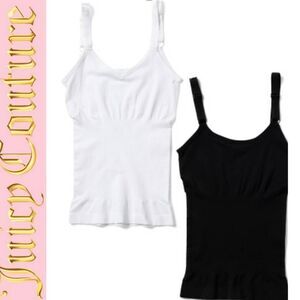 Juicy Couture 2-Piece Logo Strap Shapewear Reversible Cami